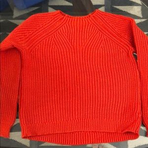 Red J Crew Sweater